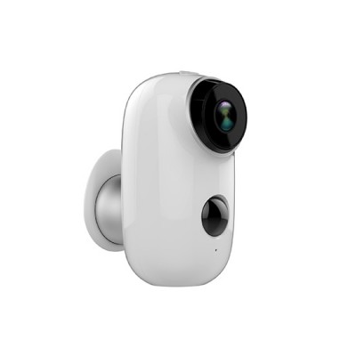 720P HD 100% wire-free IP65 Certified Weather-resistant Rechargeable Battery Powered Smart Security Camera with Audio